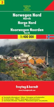 Norsko - sever: Narvik 1:400 000 - Freytag & Berndt