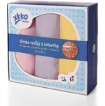Osušky z biobavlny XKKO Organic 90x100 - Staré časy Pastels For Girls