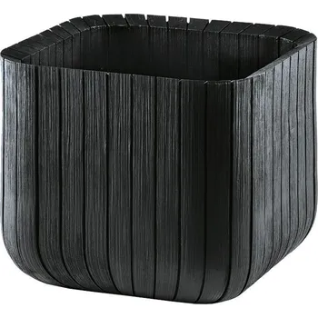 Zahrada Curver Cube Planter obal na květináč 40 x 40 x 40 cm