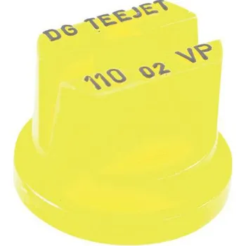 Postřikovač TeeJet DG rovnoměrná plochá postřikovací tryska 110° plastová žlutá