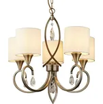 Searchlight 1605-5AB ALBERTO závěsné svítidlo E14 5x7W + Trio 983-3400 3x LED žárovka TROPFEN 1x4W | E14 | 470lm | 3000K