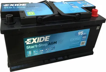 Autobaterie Exide Start-Stop AGM EK950 12V 95Ah 850A 