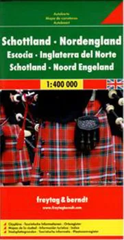 kniha Skotsko, severní Anglie 1:400 000 - Freytag & Berndt