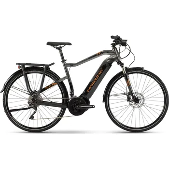Haibike Sduro Trekking 6.0 500 Wh 28" pánské šedé/oranžové 2019 Elektrokolo Haibike Sduro Trekking 6.0 500 Wh 28" pánské šedé/oranžové 2019