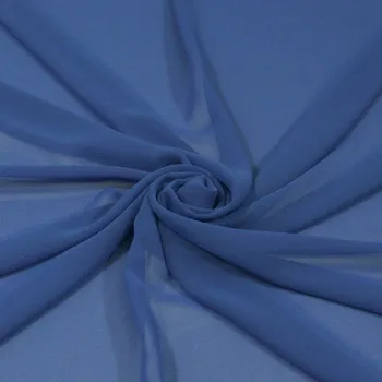 Šifon 260 modrý, š.145