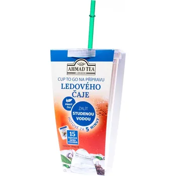 Čaj Ahmad Tea London Sada Cup to Go 15 x 2 g