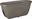Plastkon Balconia OVI truhlík na zábradlí 60 cm, hnědošedý