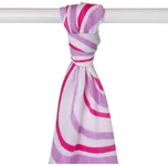 Bambusová osuška XKKO BMB Lilac Waves 90x100cm