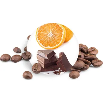 Káva Čokoládovo-pomerančová - zrnková káva, 500g