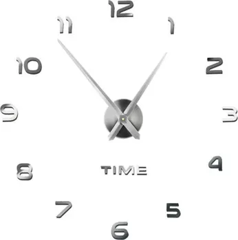 hodiny ISO 4785 Designové 3D nalepovací hodiny 130 cm