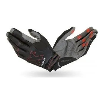 Fitness rukavice MadMax Fitness rukavice Crossfit 103 - černé/šedé