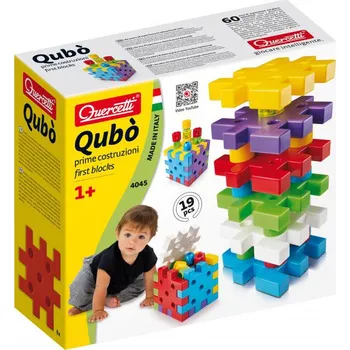 ostatní stavebnice Quercetti Qubò 19 dílků