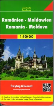Rumunsko, Moldavsko 1:500 000 - Freytag & Berndt