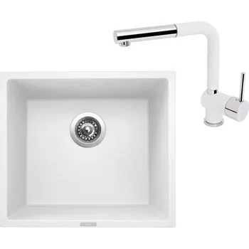 Granitový dřez Sinks Frame 457 Milk + MIX 3P GR