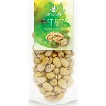 Allnature Pistácie pražené nesolené