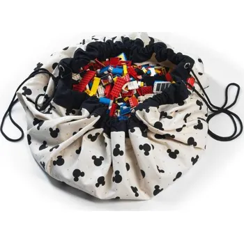 Hrací deka Play&Go Hrací deka/vak na hračky Mickey Black