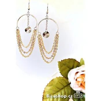 Náušnice Náušnice lehké s řetízky 8001