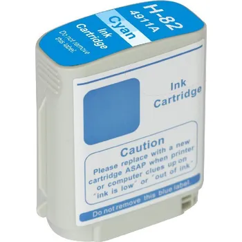 Inkoustová náplň pro HP DesignJet 510 kompatibilní - barva azurová - cyan