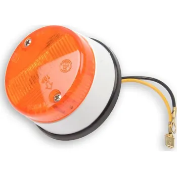 Poziční kulaté oranžové světlo na šroub, žárovka C5W