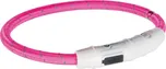 Trixie svítící kroužek USB růžový