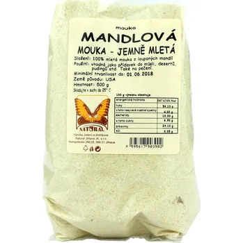 Mouka Natural Jihlava Mandlová jemně mletá 500 g