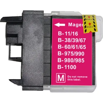 Inkoustová náplň pro Brother MFC J 415 W kompatibilní - barva purpurová - magenta