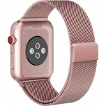 eses Milánský tah pro Apple Watch - Růžový, 38mm, 40mm, 41mm