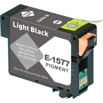 Inkoustová náplň pro Epson Stylus Photo R 3000 kompatibilní T1577 - barva šedá - grey