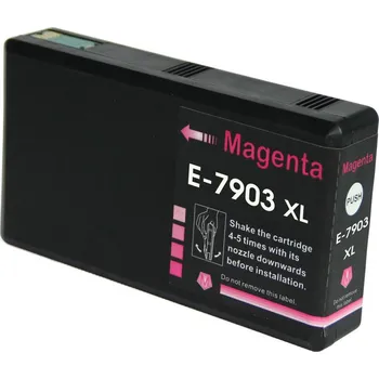 Inkoustová náplň pro Epson WorkForce Pro WF 5110 DW kompatibilní - barva purpurová - magenta