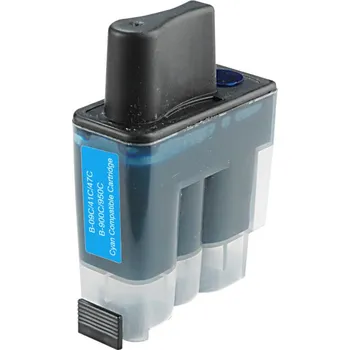 Inkoustová náplň pro Brother DCP 115 C kompatibilní - barva azurová - cyan