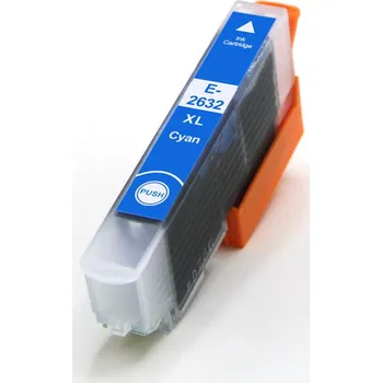 Kompatibilní cartridge s EPSON T2632 (Azurová)