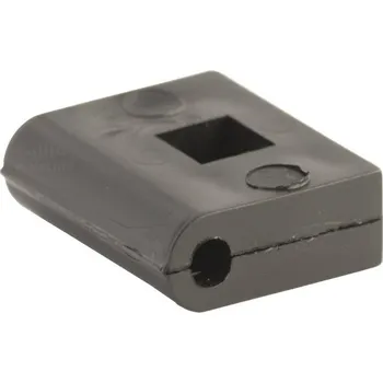 Příslušenství pro plot Plastový vymezovač plotového panelu, černý, průměr drátu 4 mm