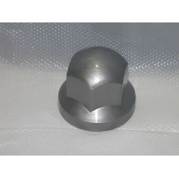 Šroub Krytka kolového šroubu 32 mm, stříbrná, nižší