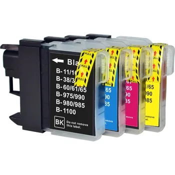 Sada kompatibilních cartridge s Brother LC-985