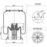 Měch pérování SCHMITZ 4158NP03