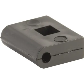 Příslušenství pro plot Plastový vymezovač plotového panelu, černý, průměr drátu 6 mm