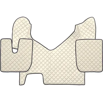 autokoberec Kožené koberce Iveco Stralis Hi-Way, automat, béžové