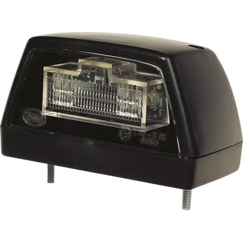 Osvětlení SPZ černé, 2x LED 24V