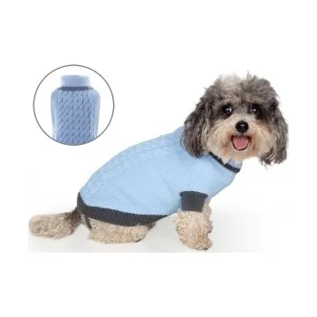 Obleček pro psa Svetr Liverpool - modrý 45cm