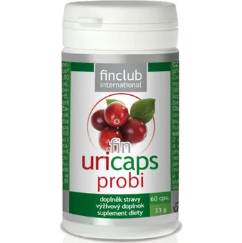 Přírodní produkt Finclub Uricaps Probi 60 cps.