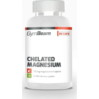 GymBeam Chelated Magnesium 90 cps.