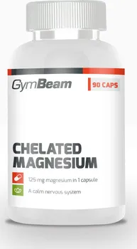 GymBeam Chelated Magnesium 90 cps.