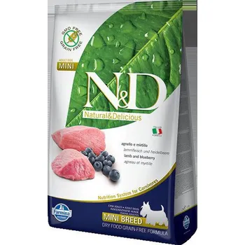 Krmivo pro psa N&D PRIME DOG Adult Mini Lamb & Blueberry Hmotnost (g/kg): 7kg