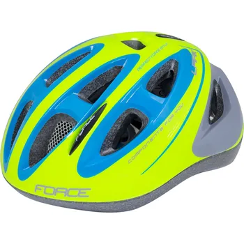 Cyklistická přilba Force Lark fluo/modrá