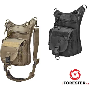 Příslušenství pro sportovní střelbu ODEON OPTICS Střelecká taška ODEON TACTICAL (skryté nošení zbraně) - písková, černá Barva: Písková