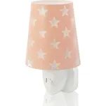 Dalber 81215S LED dětská noční orientační lampička Stars Pink 1x0,3W - do zásuvky, vypínač na těle, růžová + Žárovka zdarma + K nákupu nad 3000 Kč dárek zdarma