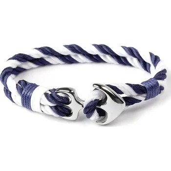 Náramek Náramek Miranda Lodní lano s kotvou AN243BW