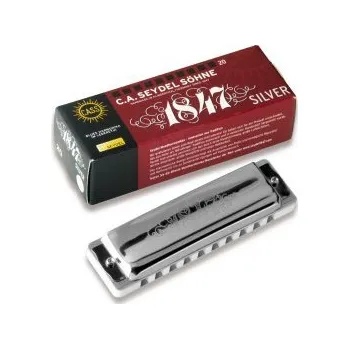 Foukací harmonika C.A. Seydel Sohne 1847 SILVER - Bb 32819443