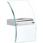 Searchlight 4115 LED nástěnné svítidlo Wall 1x5W | 260lm | 3000K - chrom, sklo + sada - Trio LED žárovka 2x10W | E27 | 3000K | 806lm