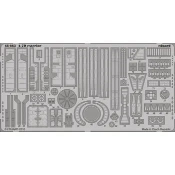 Cizojazyčná kniha SET A-7D exterior (HOBBYB)
